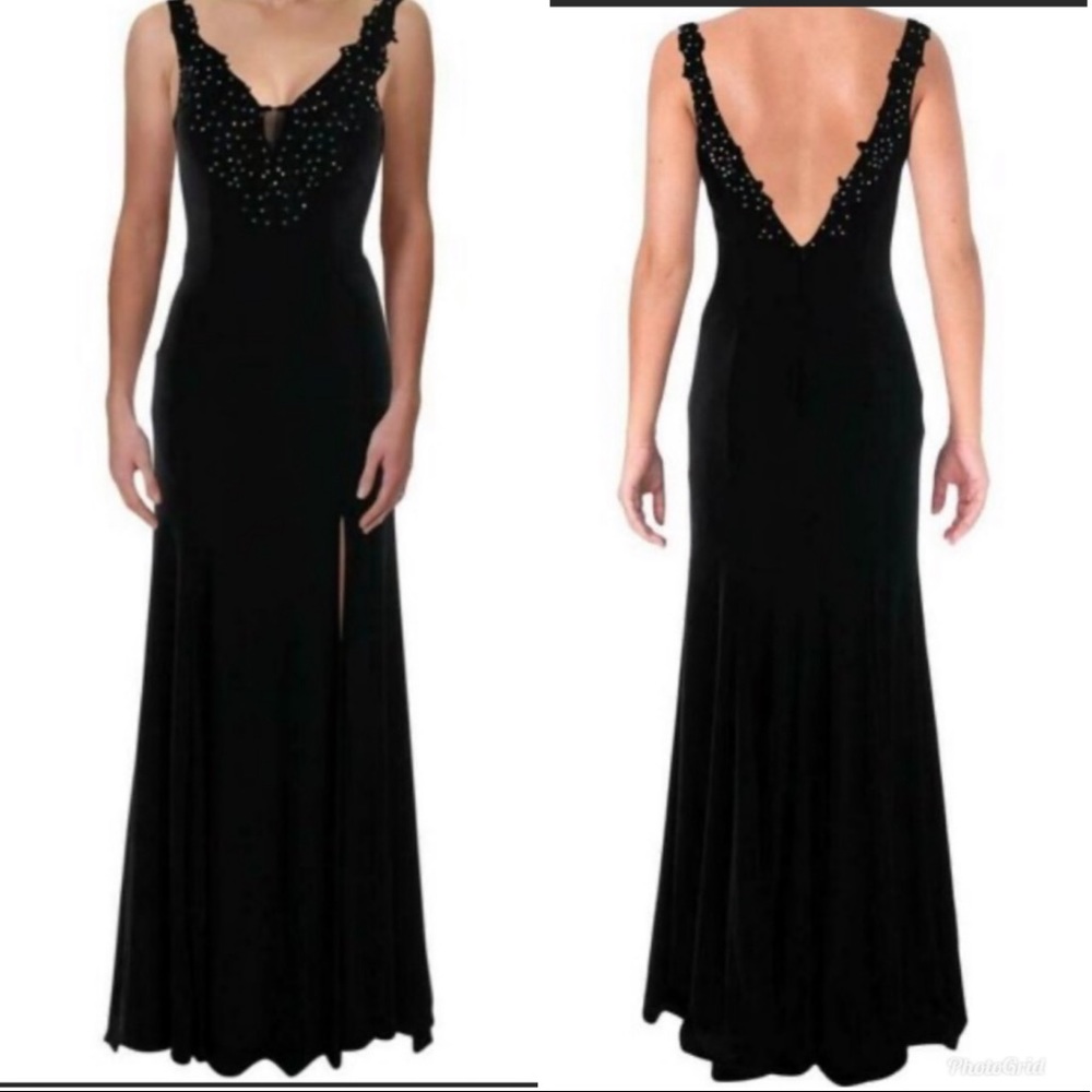 NWT Long elegant front slit dress🆕🆕🆕